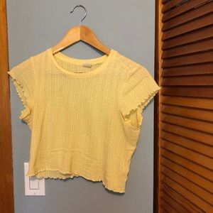 Urban Outfitters Lettuce Sleeve T Shirt